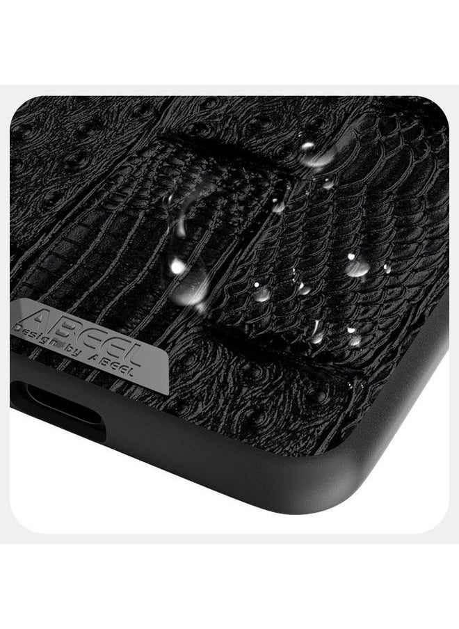 Zaboon - Case For Huawei Mate 60 Pro / 60 Pro+ ABEEL Beast Pattern 6D Micro-Embossed MagSafe Genuine Leather Phone Case - Image 1