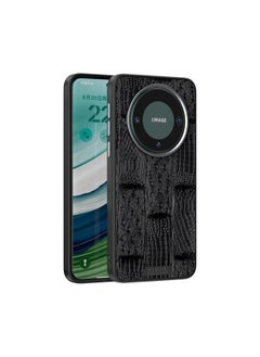 Case For Huawei Mate 60 Pro / 60 Pro+ ABEEL Beast Pattern 6D Micro-Embossed MagSafe Genuine Leather Phone Case