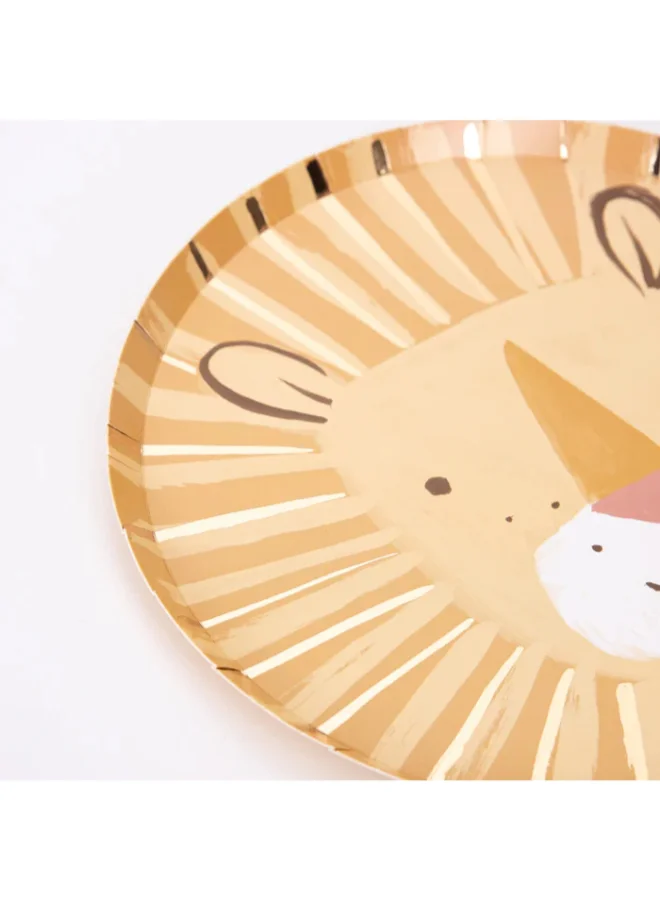 Meri Meri Lion Plates