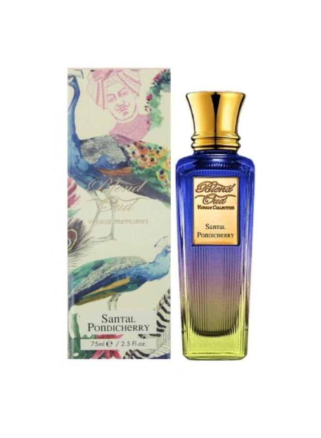 BLEND OUD BLEND OUD VOYAGE MEMORIES COLLECTION SANTAL PONDICHERRY (U) EDP 75ML - Image 1
