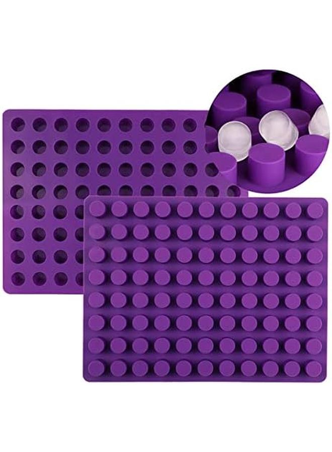 ECVV 88 Cavities Cylindrical Silicone Mold Round Cheese Cakes Handmade Soap Baking Mold Silicone Molds For Chocolate Truffle Jelly Candy - Image 2