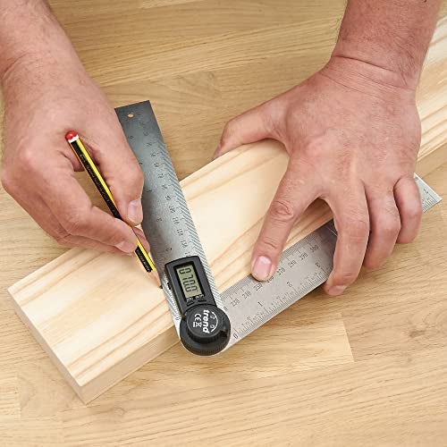 Trend 7 Inch Digital Angle Finder Ruler for Precise Internal and External Angle Measurements, DAR/200 - Image 2