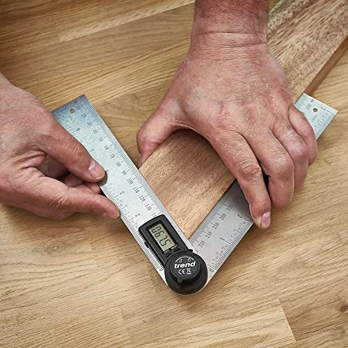 Trend 7 Inch Digital Angle Finder Ruler for Precise Internal and External Angle Measurements, DAR/200 - Image 3