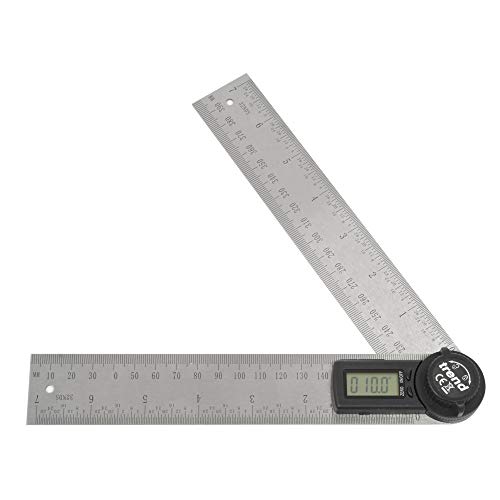 Trend 7 Inch Digital Angle Finder Ruler for Precise Internal and External Angle Measurements, DAR/200 - Image 1