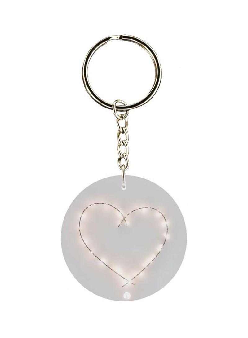 RKN Love Themed Single Sided Keychain