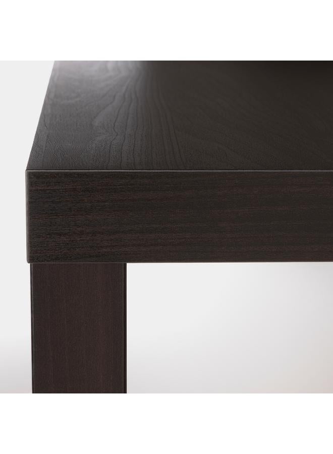 زبون طاولة جانبية، أسود-بني، 55×55 سم - Image 4