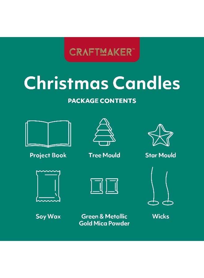 Hinkler Craft Maker Classic Christmas Candles Kit – DIY Festive Candle Making Set - Image 2
