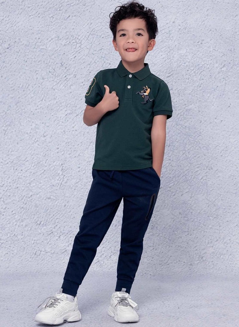 GIORDANO Junior Comfort Interlock Jogger Pants - Image 2