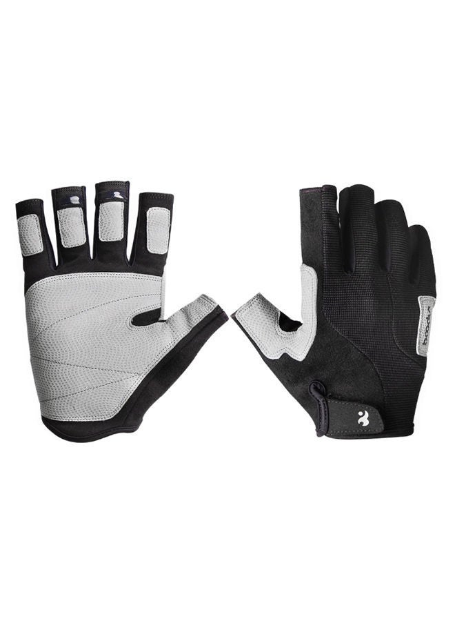 نيبمينينت زوج من القفازات ذات النصف إصبع مناسبة لتسلق الجبال M - Image 1