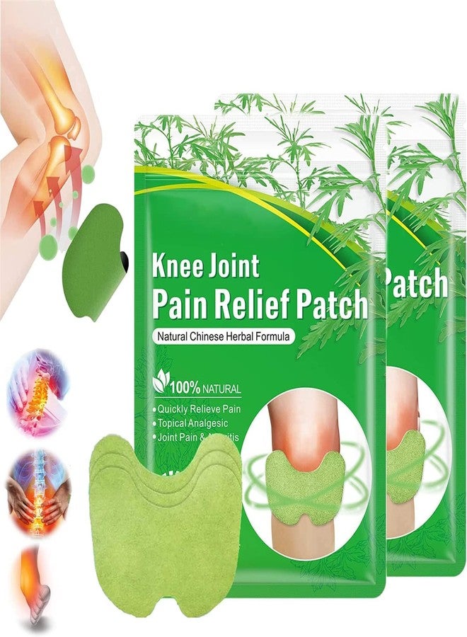 KBZONE Herbal Knee Plaster Sticker Pain Relief and Inflammation Patches Joint Knee Relief Patches Kit Natural Wormwood Extract Sticker Knee Pain Relief Patches For Men Women Pack Of 10 - Image 1