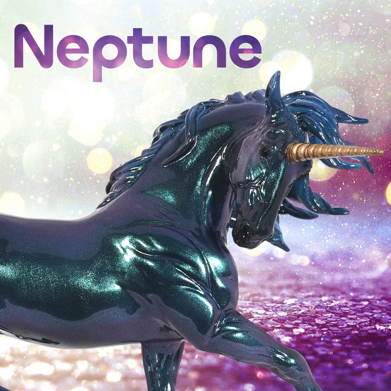 Breyer Horses Traditional Series Neptune Unicorn Stallion | Unicorn Toy Model | 13" x 9" | 1:9 Scale | Model #B-TR-10013 - Image 3