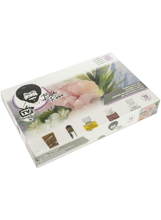 BOB ROSS طقم طلاء الزهور - Image 2