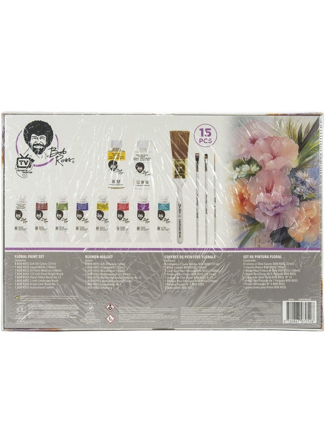 BOB ROSS طقم طلاء الزهور - Image 4