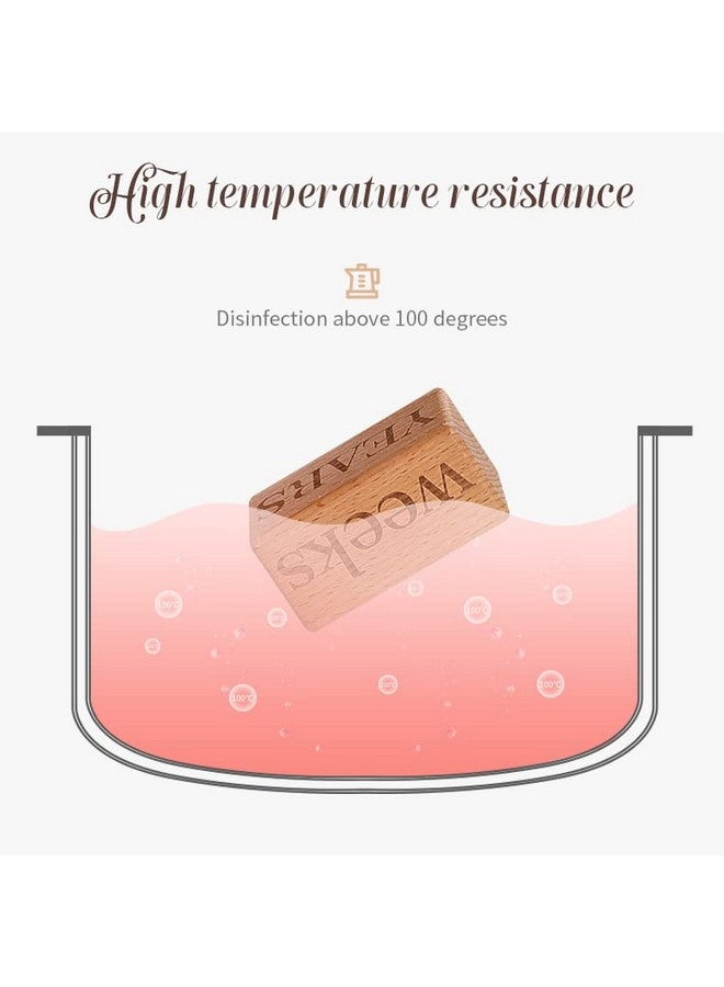 Promise Babe Milestone Blocks Set of 3, Baby Age Blocks for Monthly, Milestone Wooden Photo Props Set Perfect for Baby Shower and Keepsake (Blocks Style) - Image 5