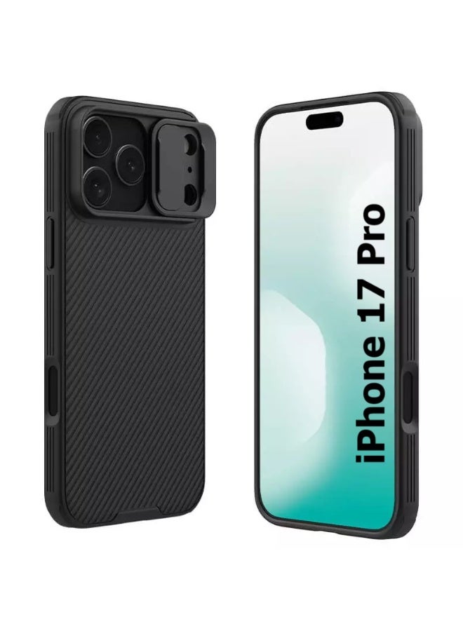 Nillkin Case for iPhone 17 Pro Nillkin Camshield Pro Cover with Slide Camera Lens Protection PC Back & TPU Bumper Frame Protection Anti Fingerprint Soft Delicate Touch Case - Image 1
