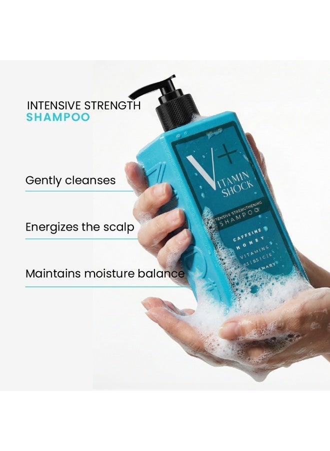 MOOD Vitamin Shock Plus Intensive Strengthening Shampoo 400 ML - Image 2
