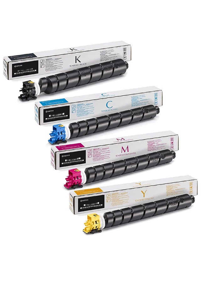 Kyocera TK-8365 Black ,cyan,Yellow,Magenta Toner Cartridge For Kalfa 2554ci Compatible, Black | Full  set
