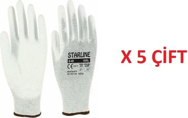 Starline E-42 Antistatic Pu Glove Size 9 x 5 Pairs