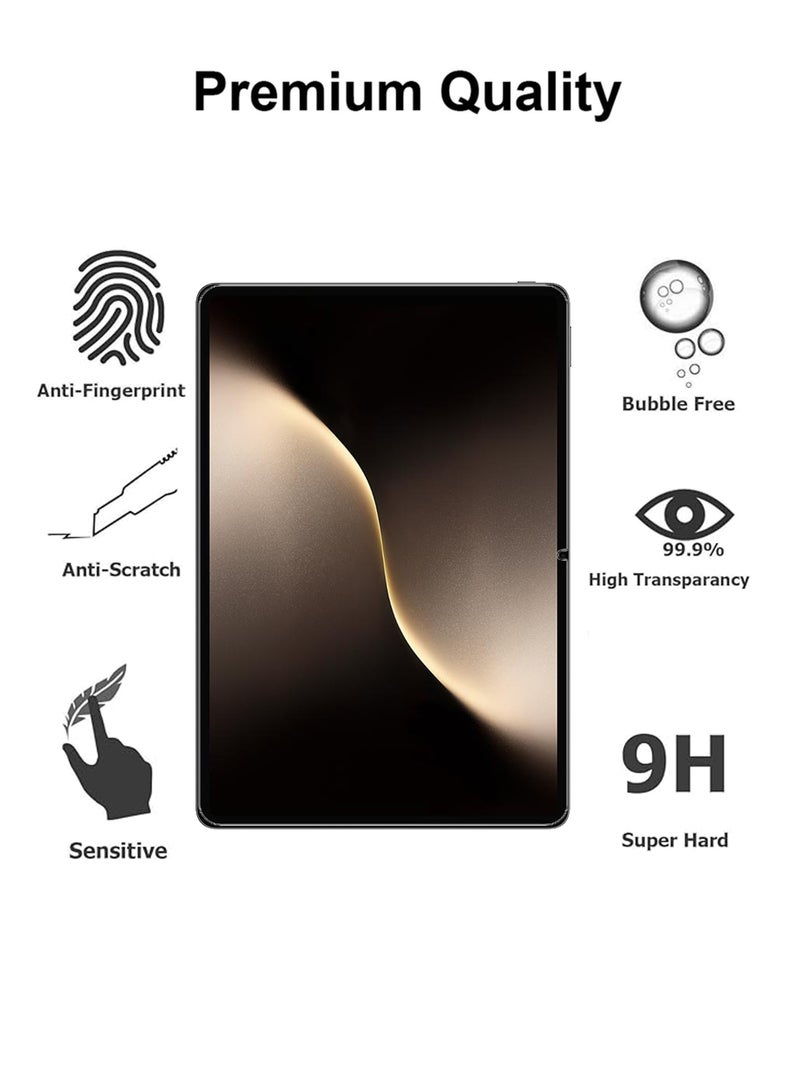 2 Pieces of Honor MagicPad 3 13.3 Inches Tempered Glass Screen Protector – High Transparency, Delicate Touch, Anti-Explosion, Smooth Arc Edges, Easy Installation - Image 3