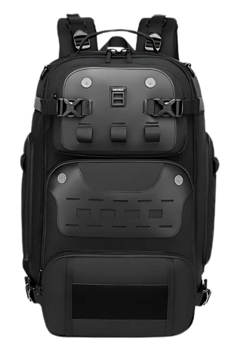 أوزوكو حقيبة ظهر OZUKO 9590L للأعمال – مقاومة للسرقة، خفيفة الوزن، مقاومة للماء، باللون الأسود - Image 1