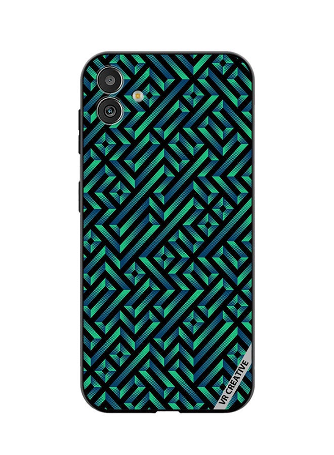 VR CREATIVE Protective Case Cover For Samsung Galaxy M13 5G Geometric Pattern Design Multicolour - Image 1