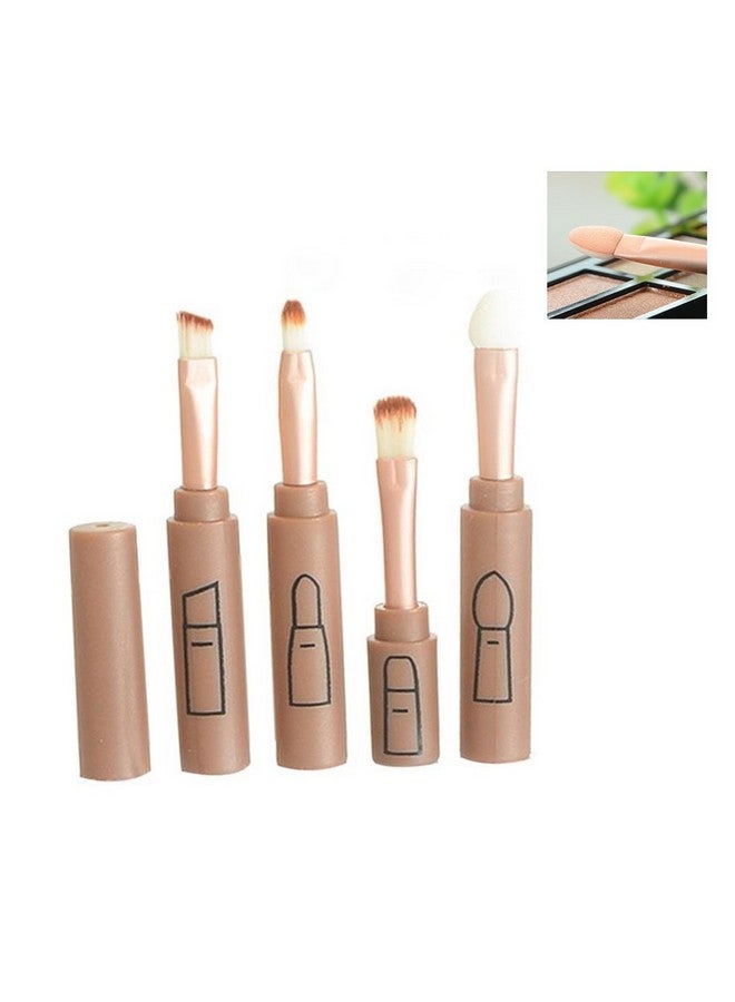 فوتابا مجموعة فرش مكياج للسفر من فوتابا - عبوة من 4 قطع - بيج - Image 3