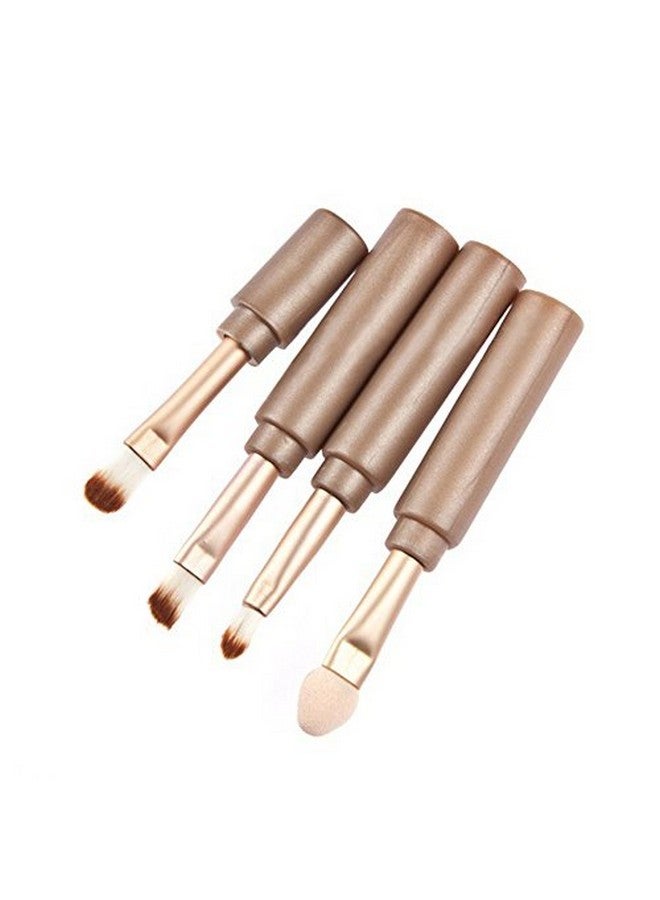 فوتابا مجموعة فرش مكياج للسفر من فوتابا - عبوة من 4 قطع - بيج - Image 2