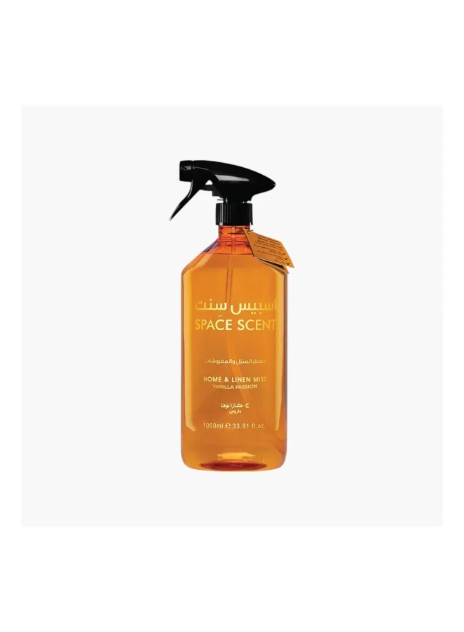 Lifestyle Vanilla Passion Scented Home and Linen Mist - 1000 ml