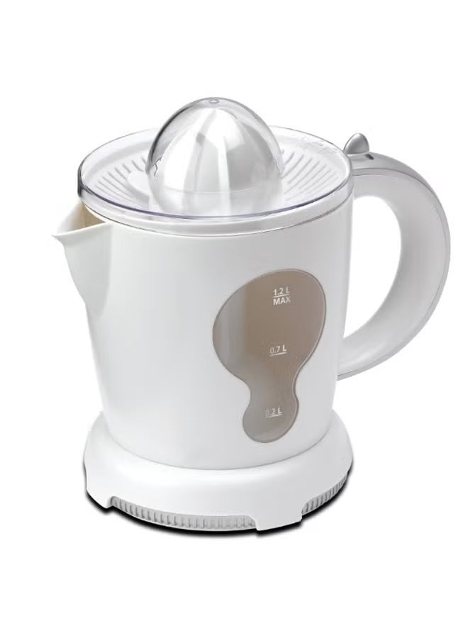 Nova NJ-532CJ Electric Citrus Juicer 30W, 1.2L Citrus Juice Extractor with Adjustable Dual Pulp Filters, 2 Interchangeable Cones, Automatic Juicing, Easy Clean Design for Orange, Lemon, Lime & Grapefruit - Image 4