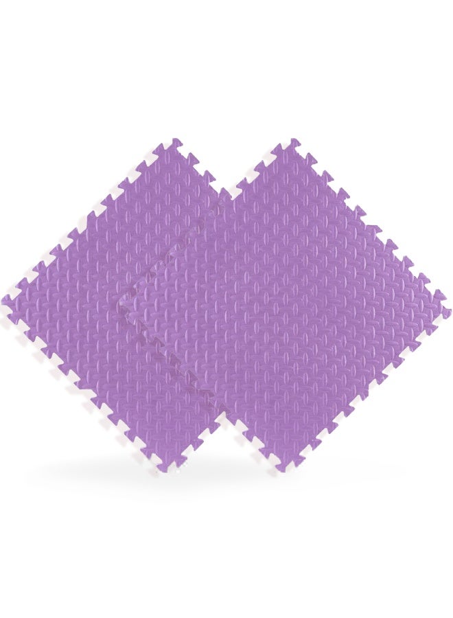 EVA Foam Mat, Foam Baby Play Mat, Puzzle Mat for kids Activity, 2 Pack 60cmx60cmx2.5cm Interlocking Foam Floor Mat for Nursery Room Gym Exercise and Yoga - Image 1