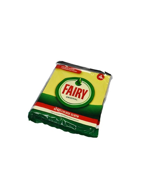 Fairy Cellulose Cloths Pack Of 4