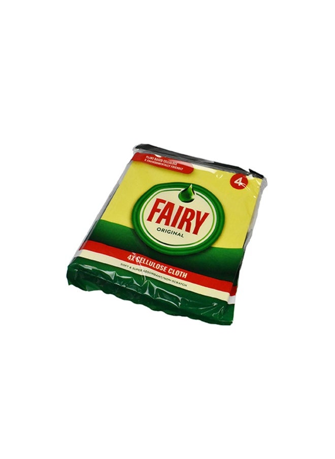Fairy Cellulose Cloths Pack Of 4
