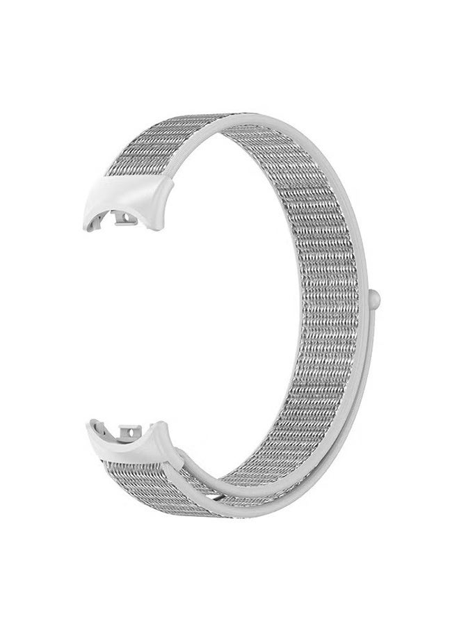 حزام نايلون مكون من 4 قطع متوافق مع سوار Xiaomi الذكي 8/9/10، حزام ناعم قابل للتعديل للرجال والنساء - Image 2