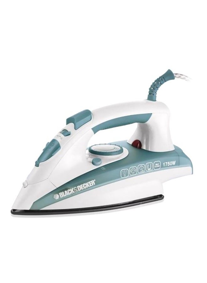 BLACK+DECKER Steam Iron 1750W 1750 W 1404-047 White/Green - Image 1