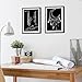 Noveread 200 Sheet Black Scratch Paper Art Set 8 5 x 11 Inch Coated Scratchboard Scratch Paper with Wooden Stylus Sharpener and Stencils DIY Painting Art for Adults - Image 4