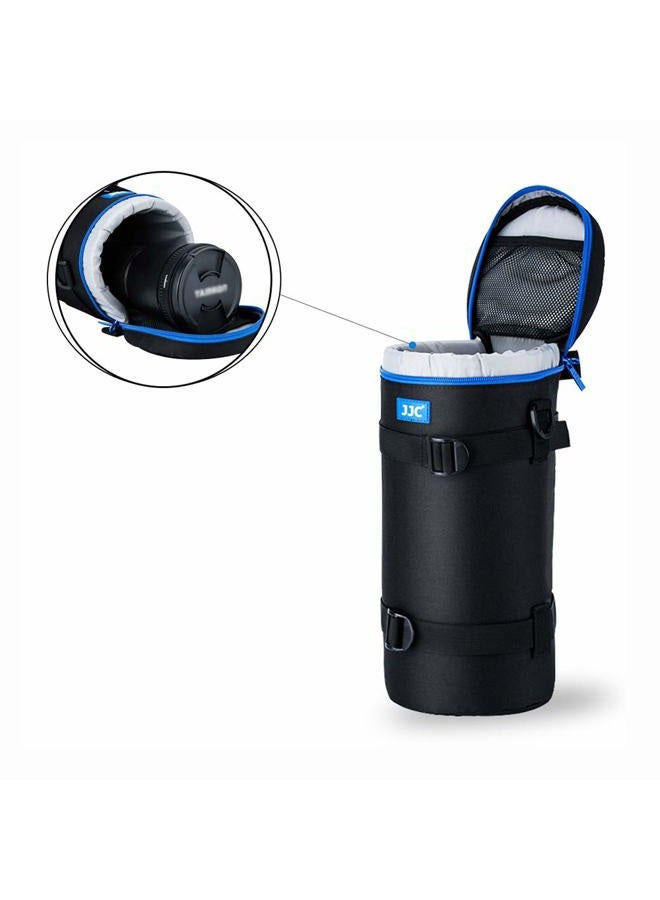 JJC Camera Lens Pouch Case for Canon RF 800mm Tamron SP 150-600mm Sigma 150-600mm 150-500mm Nikon Nikkor AF-S 200-500mm & More, Zipper Polyester Lens Protective Bag Interior Size 4.9x11.4” - Image 5