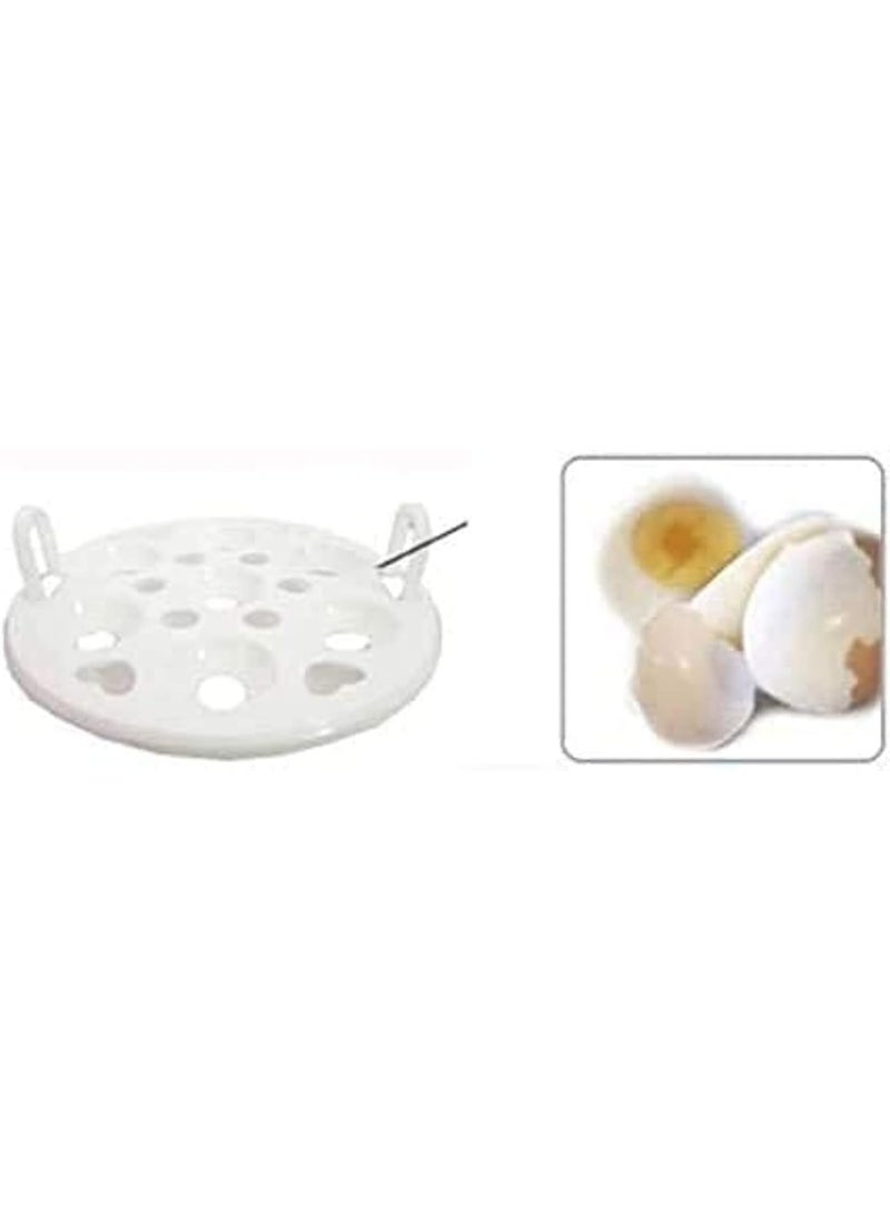 SUKILO Multi-Function Egg Boiler Cooker for Up to 6 Eggs, Safe and Easy Use, Soft to Hard Boiled Eggs, Durable Smart Design, Household Breakfast Steamer, Kitchen Essential  - Image 2