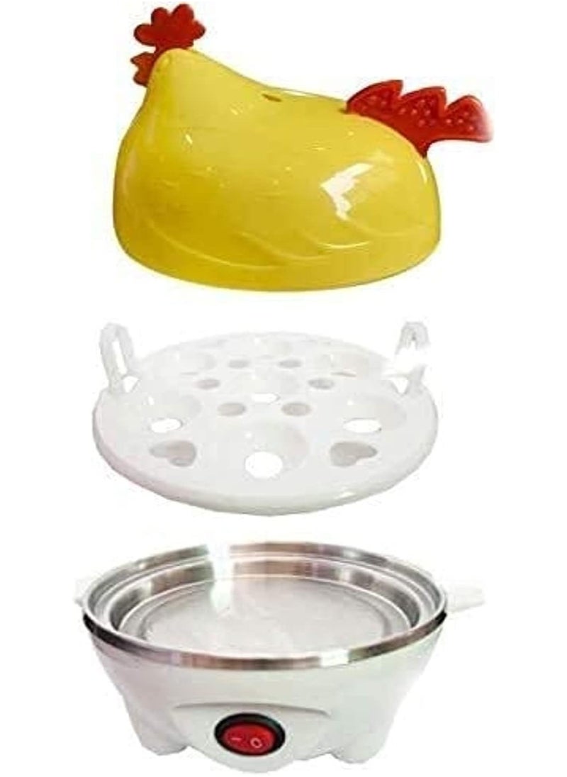 SUKILO Multi-Function Egg Boiler Cooker for Up to 6 Eggs, Safe and Easy Use, Soft to Hard Boiled Eggs, Durable Smart Design, Household Breakfast Steamer, Kitchen Essential  - Image 4