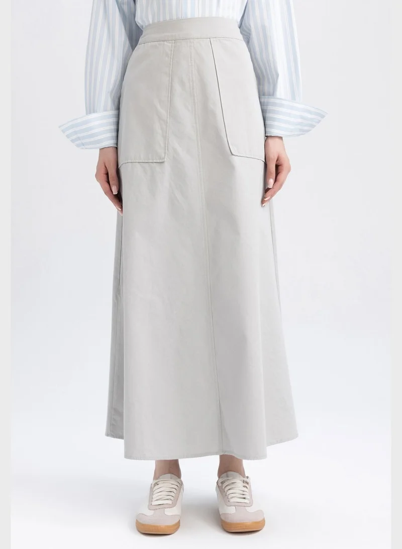 ديفاكتو High Waist Skirt