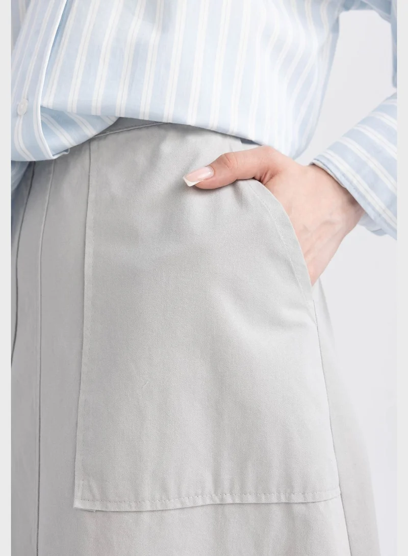 ديفاكتو High Waist Skirt