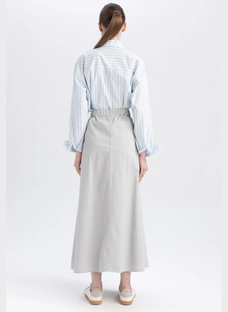 ديفاكتو High Waist Skirt