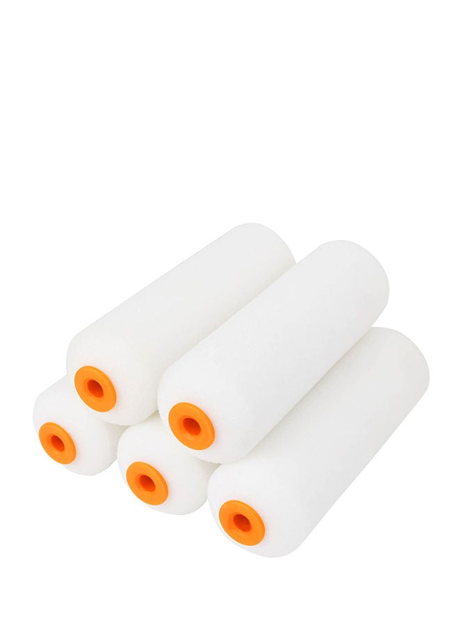 Paint Roller 4 inch High Density Foam Roller Covers Mini Small Paint Roller Pack of 5 House Painting Supplies&DIY Use 