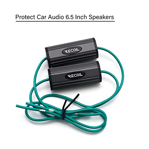 RECOIL BB-65 Bass Blocks Designed to Protect Car Audio 6.5 Inch Speakers, Eliminate Frequencies 0-600Hz at 4Ohms, Pair - Image 2