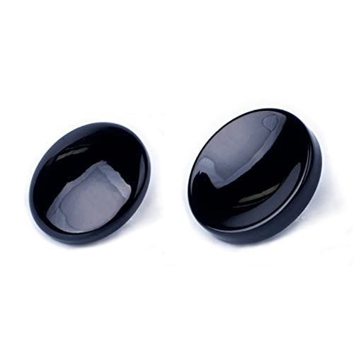 VKO Black Metal Soft Shutter Release Button,Delicate Camera Shutter Button 11mm Concave 10mm Convex Surface(2 Pack) - Image 1