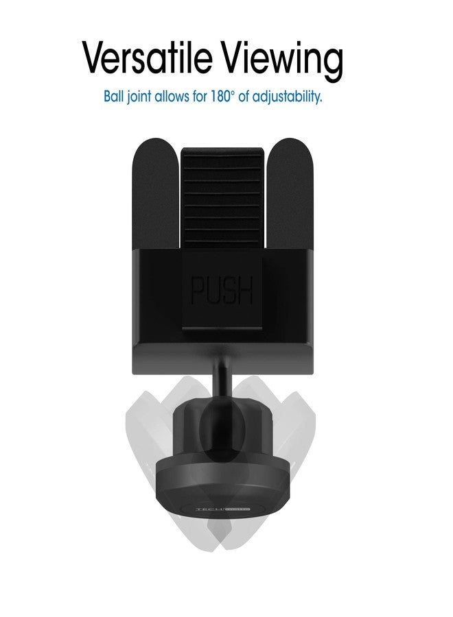 TechMatte MagGrip Universal Magnetic CD Slot Mini Car Mount, Case Friendly CD Slot Phone Holder Compatible with All Smartphone (1 Pack) - Image 5