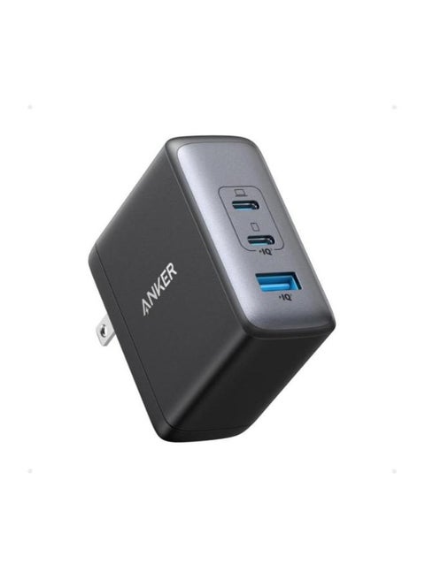 100W USB C Charger Block (GaN II), 3 Port Fast Compact Wall Charger for MacBook, Dell XPS, iPad Pro, Galaxy S24, iPhone 16/15 and More Series