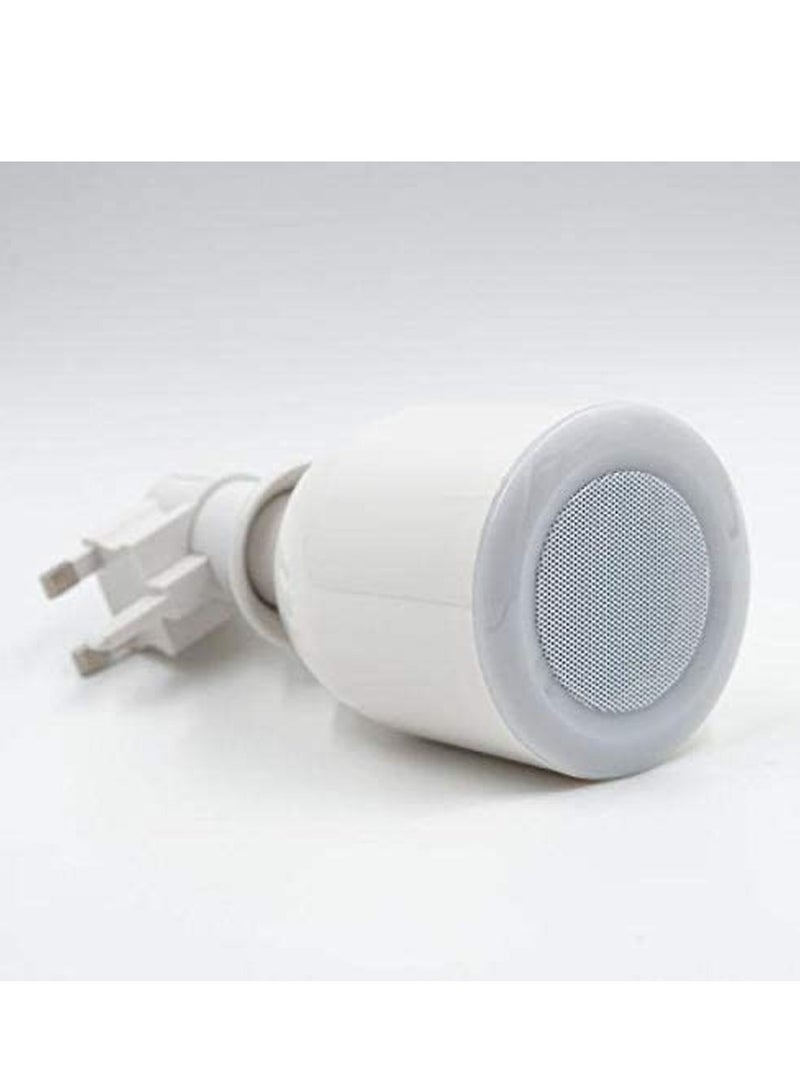 دار السلام مصباح LED للقرآن الكريم مع مكبر صوت أبيض | مصباح LED للقرآن الكريم مع مكبر صوت بلوتوث أبيض | مصباح مكبر صوت للقرآن الكريم مزود بجهاز تحكم عن بعد باللون الأبيض | مصباح LED للقرآن الكريم محمول مع مكبر صوت أبيض - Image 2