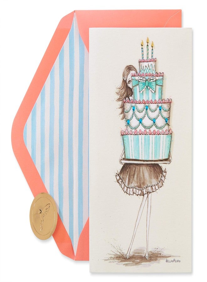 Papyrus Birthday Card for Her - Designed by Bella Pilar (Celebration That Shines) - Image 1