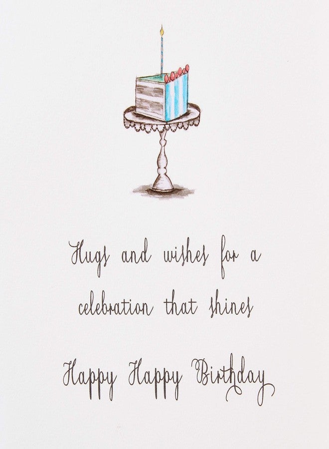 Papyrus Birthday Card for Her - Designed by Bella Pilar (Celebration That Shines) - Image 3