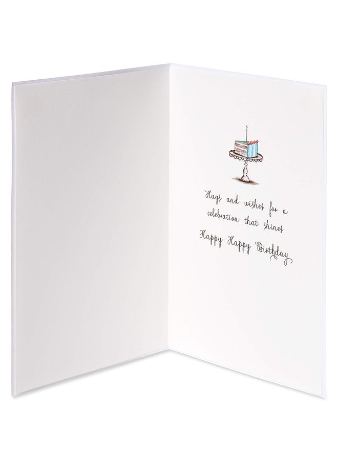 Papyrus Birthday Card for Her - Designed by Bella Pilar (Celebration That Shines) - Image 2
